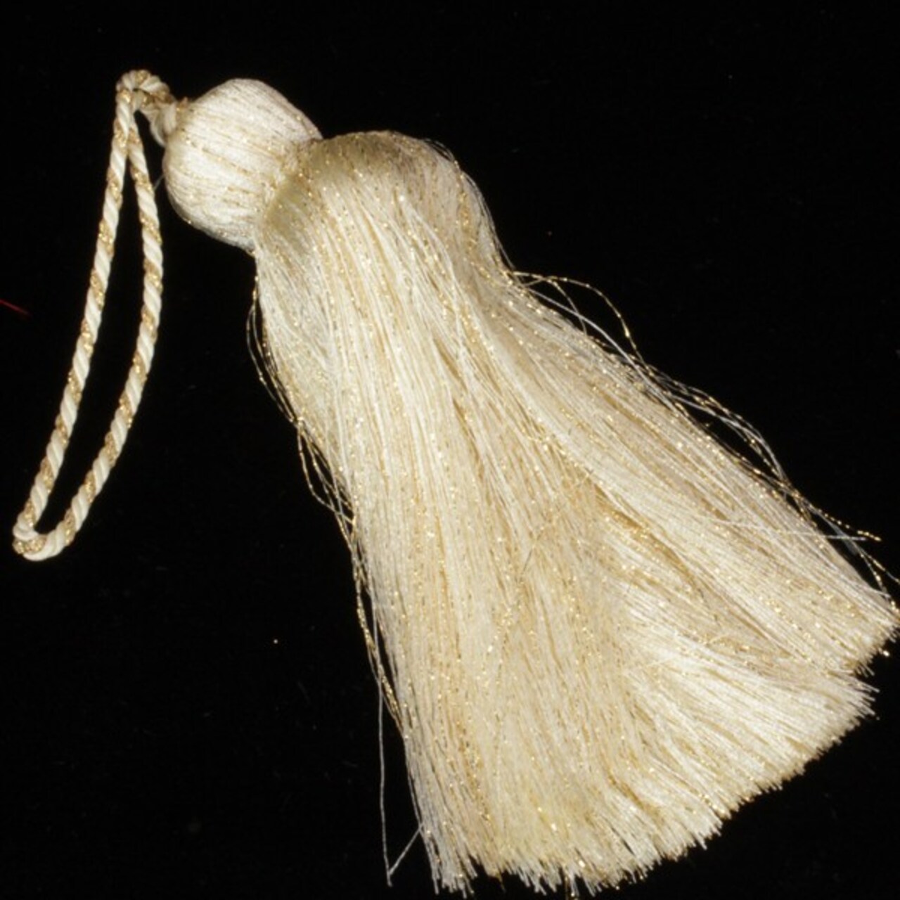 The Ribbon People Club Pack of 12 Gold Contemporary Metallic Tassels 6"